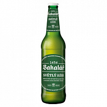 Пиво "Бакалар" светлое ст. бут. 0,5 л